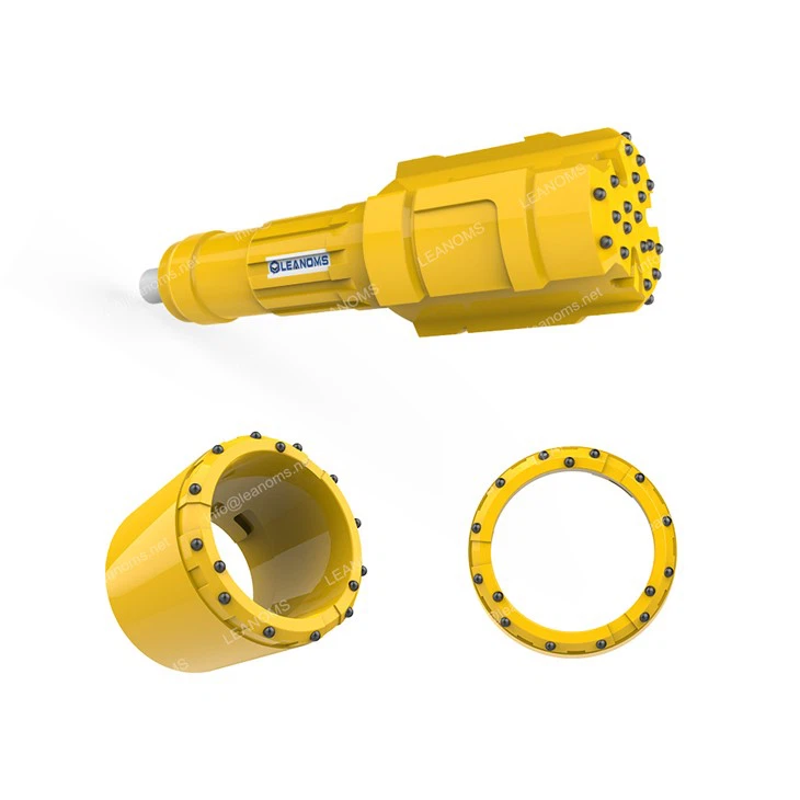 Symmetric Casing System With Reamer For DTH Hammer (Rectangle L